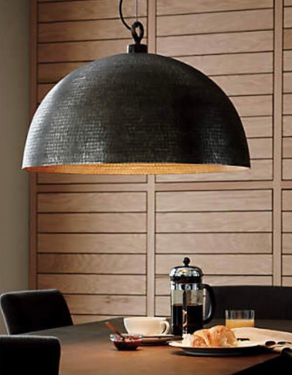 Hammered Metal Dome Pendant Light Light Fixture Ceiling Lights Etsy
