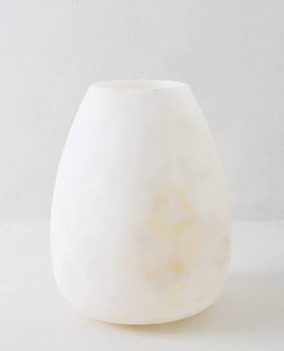 10 Egyptian White Alabaster Tea Light Candle Holder White Etsy