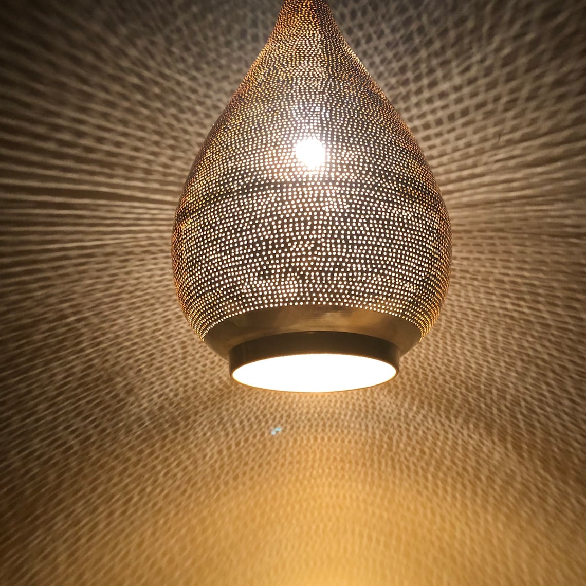 Lámpara de suspensión marroquí lámpara colgante lámpara de | Etsy