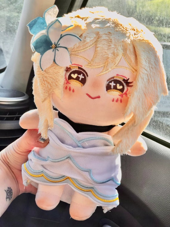Genshin Impact Lumine Plush Doll Etsy Canada