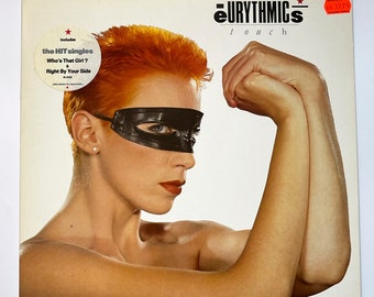 Eurythmics - Touch / Vintage Vinyl Record LP Music Album / 1983 New Wave Synth Pop / German print / Here Comes The Rain Again, Annie Lennox
