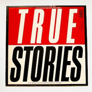 Talking Heads - True Stories / Vinyl Record LP Music Album / 1986 New Wave, Art Rock, Indie, Post Punk / Vintage original, Love For Sale