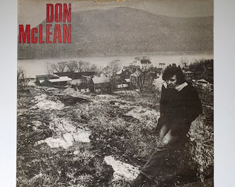 Don McLean - s/t (same title) / Dreidel, If We Try / Vintage Vinyl Record LP Music Album / 1972 Folk Pop Rock