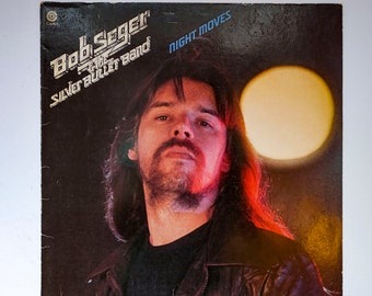 Bob Seger and the Silver Bullet Band - Night Moves / Vintage Vinyl Record LP Music Album / 1976 Classic Rock AOR Soft