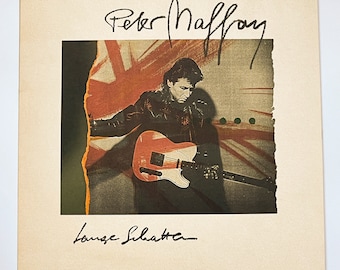 Peter Maffay - Lange Schatten / Doppel-Album Vintage Schallplatte LP Musik / 1988er Deutscher Pop Rock Schlager / 80er Jahre TELDEC 2LP John Mayall