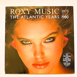 Roxy Music - 1973-1980 The Atlantic Years / Vinyl Record LP Music Album / 1983 Pop Art Rock Glam / Vintage 70s original best of, Bryan Ferry