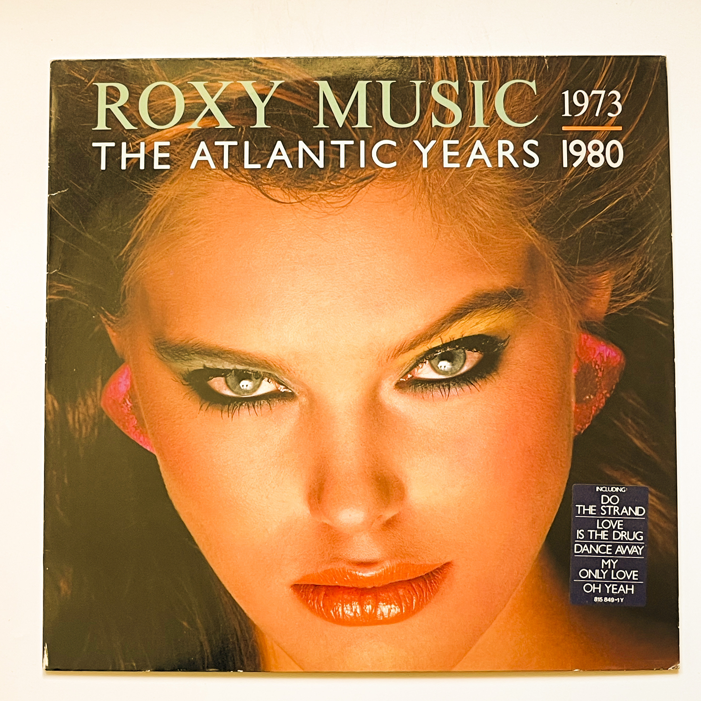 Roxy Music - 1973-1980 The Atlantic Years / Vinyl Record LP Music Album / 1983 Pop Art Rock Glam / Vintage 70s original best of, Bryan Ferry