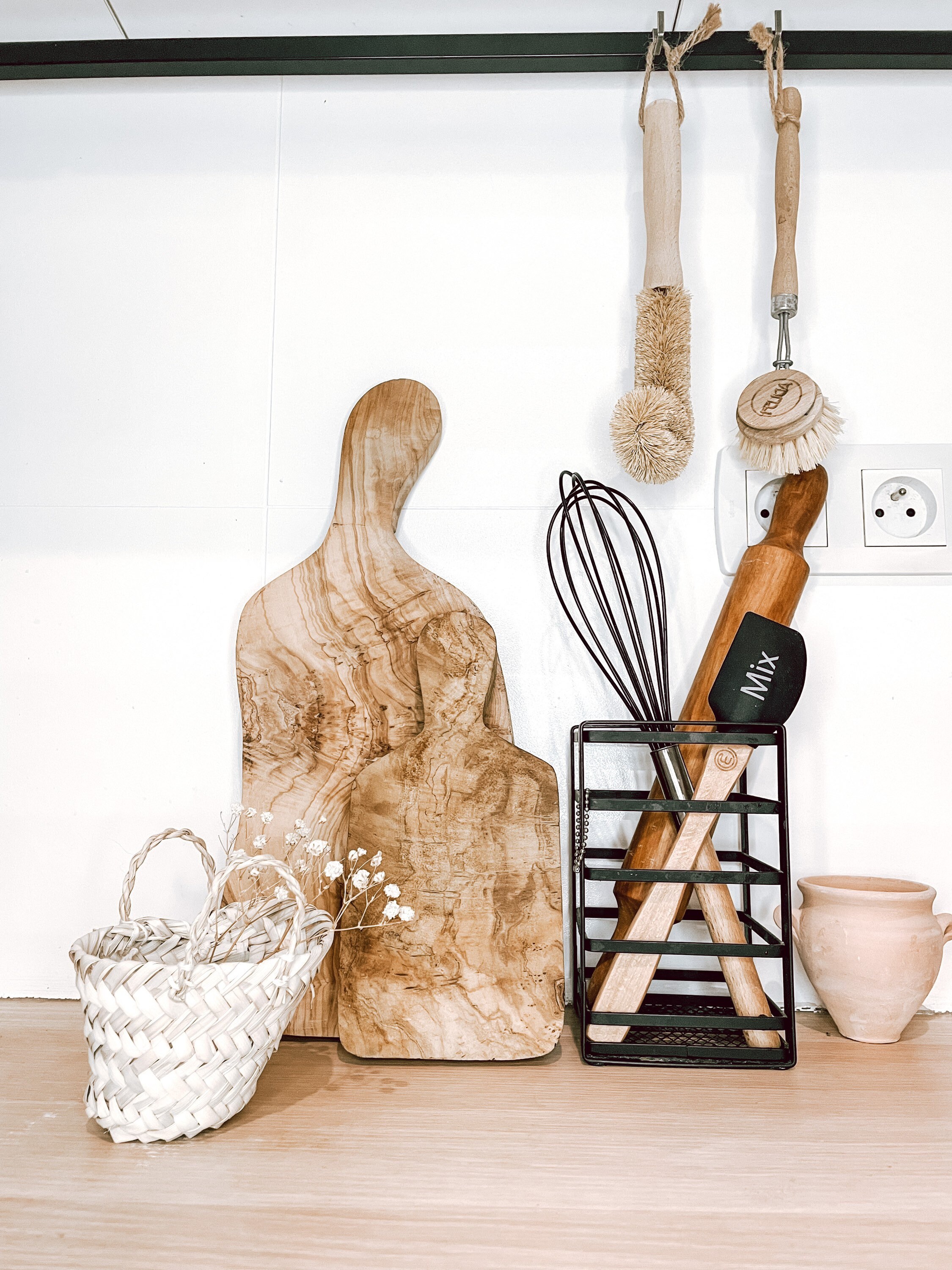 Planche à Découper en Bois d'olivier