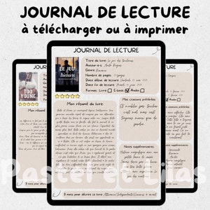 Peut inclure: Un modèle de journal numérique pour suivre la progression de la lecture. Le modèle comprend des sections pour le titre du livre, l'auteur, le genre, le nombre de pages, la date de début, la date de fin, le format, un résumé du livre, les citations préférées et des notes supplémentaires. Le modèle est conçu pour être téléchargé et imprimé.