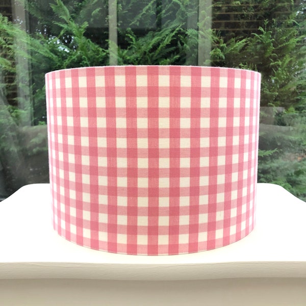 Gingham Lampshade Etsy UK
