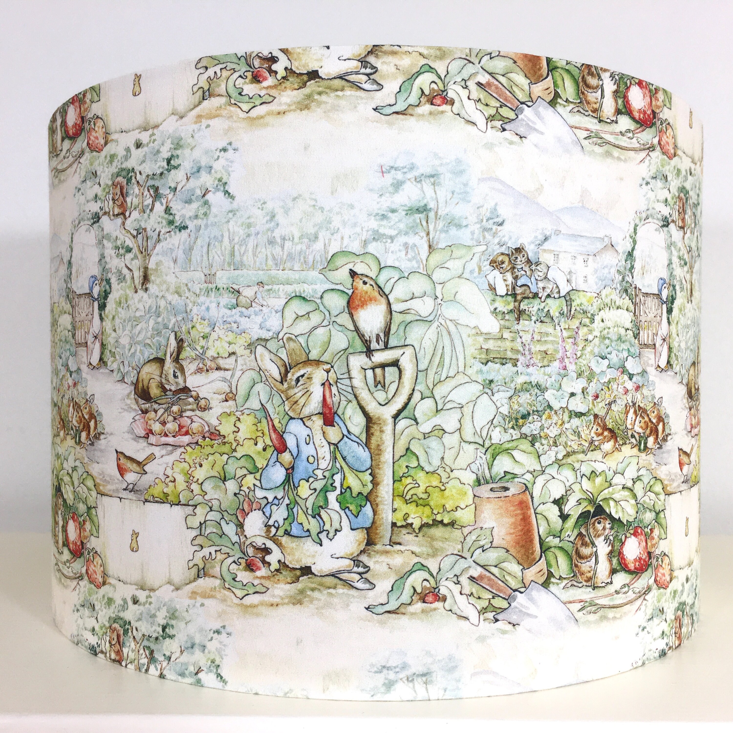 Peter Rabbit Nursery Lampshade Baby Shower Gift Lightshade - Etsy