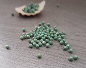 3mm Teal Lustre Czech Glass Firepolish Beads Metallic Beads 50 Pcs