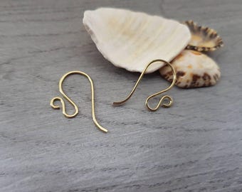 Buy Rhea | Mini Brass Handmade Ear Wires | 5/10/20 Pairs Online in