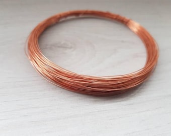 27g (0.375 mm) 裸銅丸線 | 非常に柔らかい | 15メートル