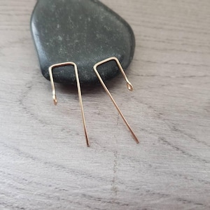 Orion | 14K Gold Filled Square Handmade Ear Wires | 1 or 5 Pairs