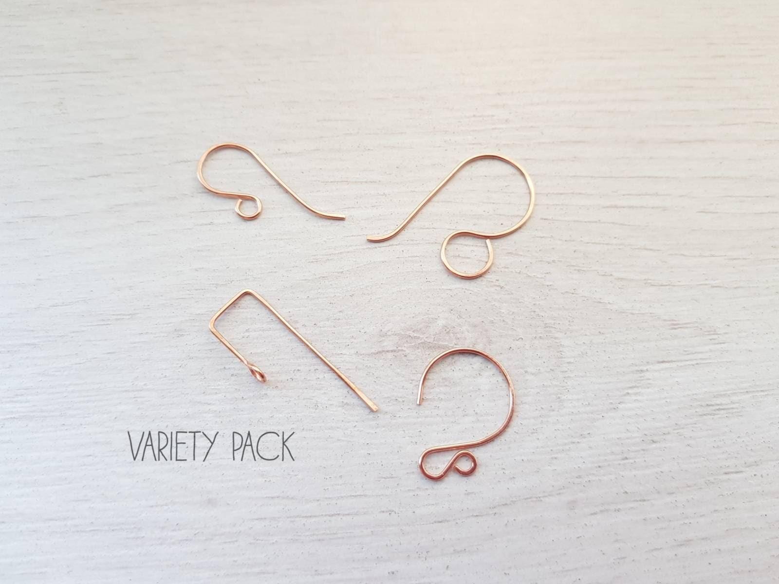 Buy Variety Pack 2 | Raw Copper Handmade Ear Wires | 4 Pairs