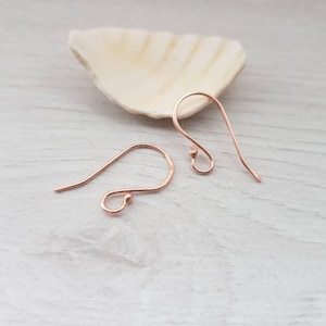 Ara | Genuine Copper Handmade Balled Ear Wires | 5/10/20 Pairs