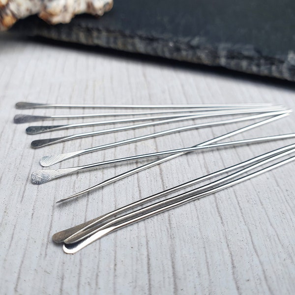 22g Stainless Steel Paddle Head Pins | 10 Pcs