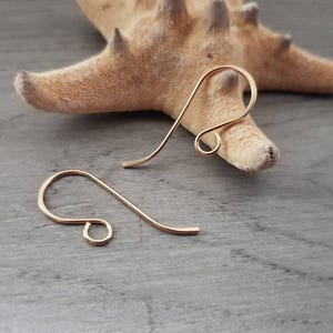 Polaris | 14K Gold Filled Handmade French Ear Wires | 1 or 5 Pairs