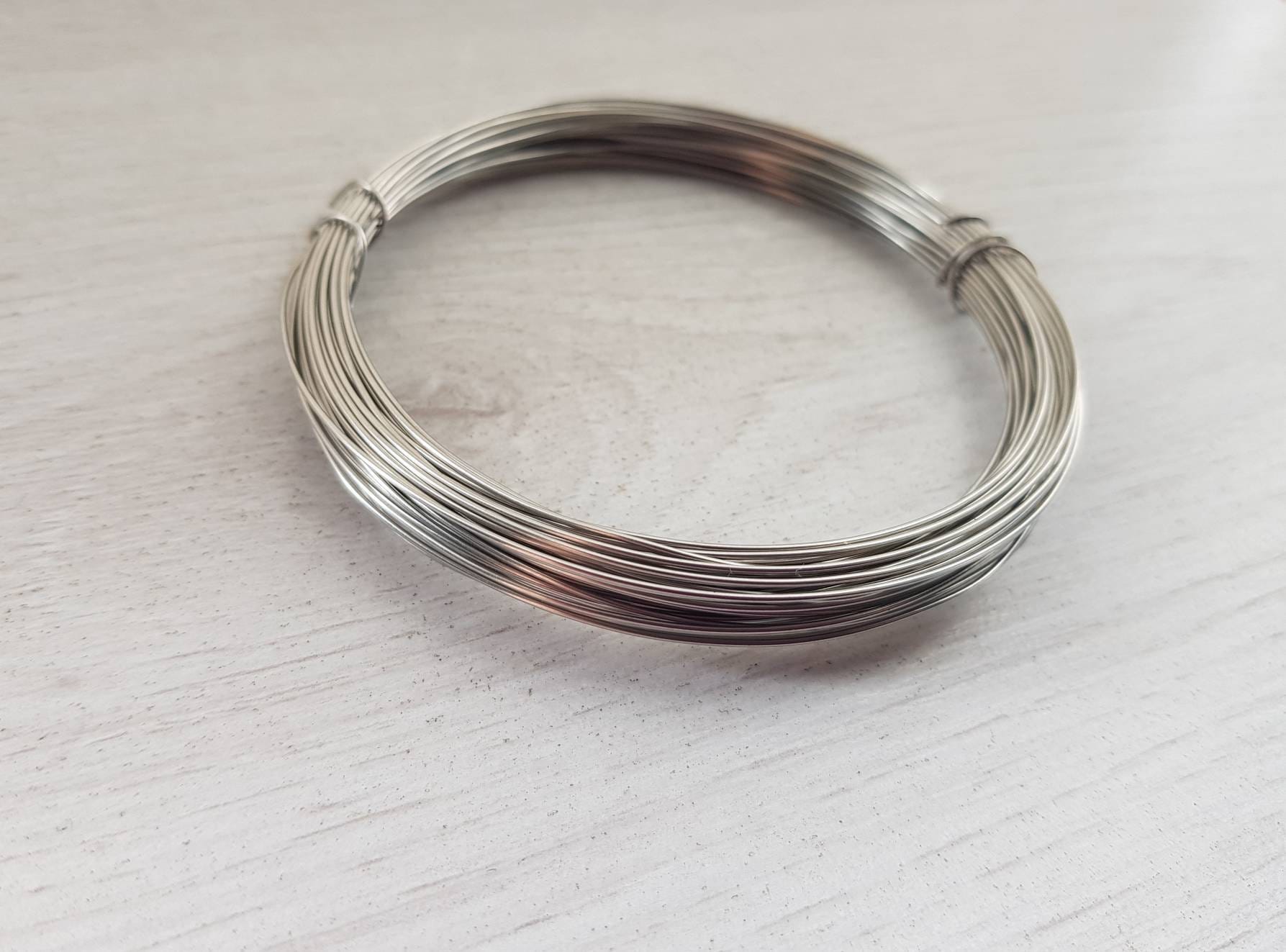 22g 0.6mm Stainless Steel Jewellery Making Wire 304 Grade Etsy