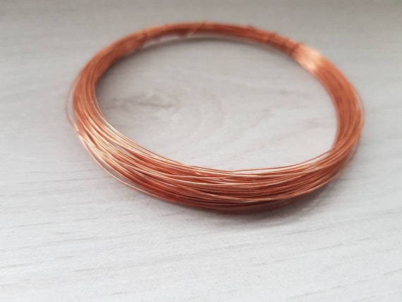 Bare unplated uncoated SOFT COPPER WIRE 1.6mm 14 gauge 3 meters