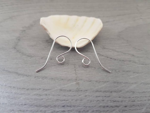 Polaris | French Hook Handmade Sterling Silver or Silver-filled Ear Wires | 1 or 5 Pairs
