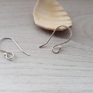 Ara | Balled Handmade Sterling Silver Ear Wire | 1 or Pairs