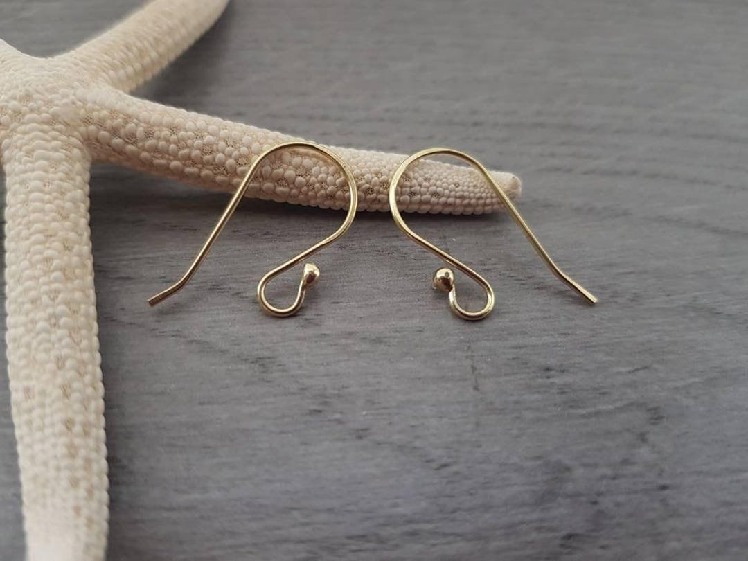 Buy Ara | Brass Handmade Balled Ear Hooks | 5/10/20 Pairs