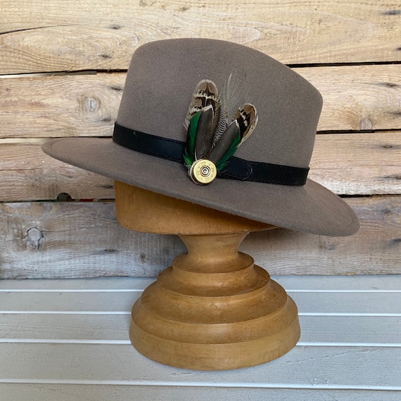 Feather Hat Pin Feather Brooch Fedora 