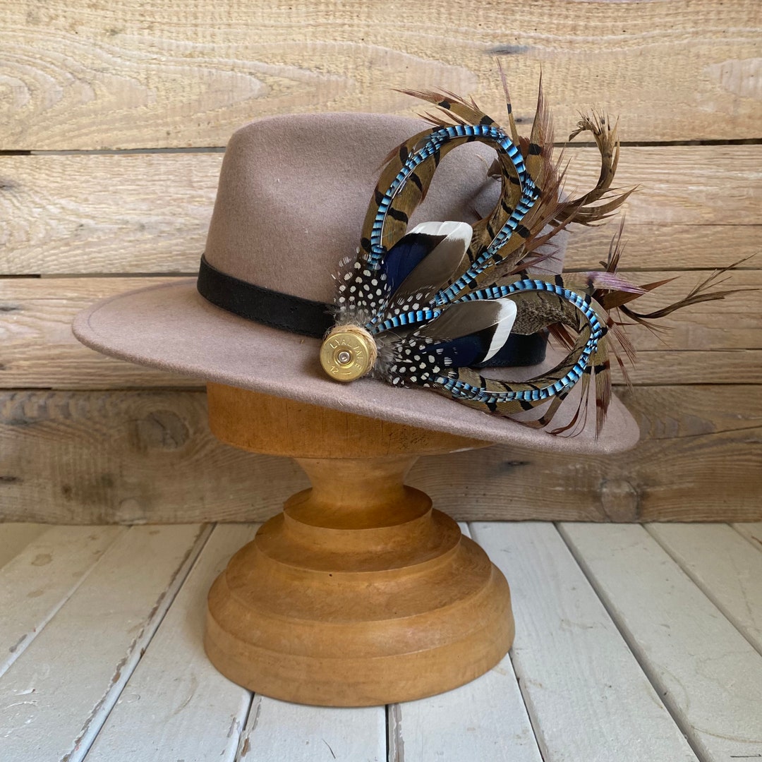 Feather Hat Pin Feather Brooch Fedora Hat Lapel Pin Etsy