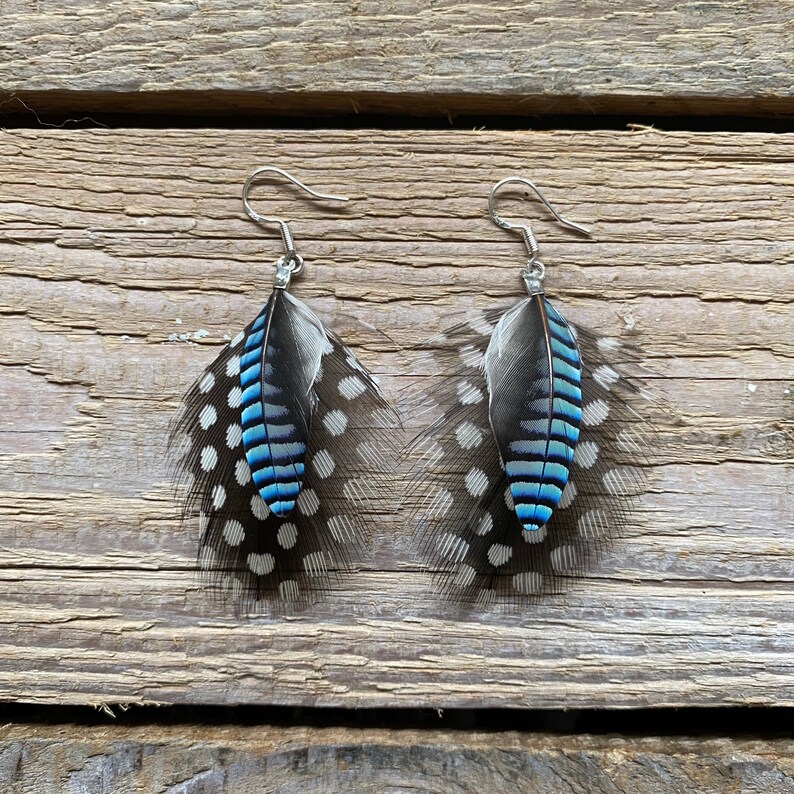 Feather Earrings Feather Real Feather Earrings Natural Etsy New Zealand