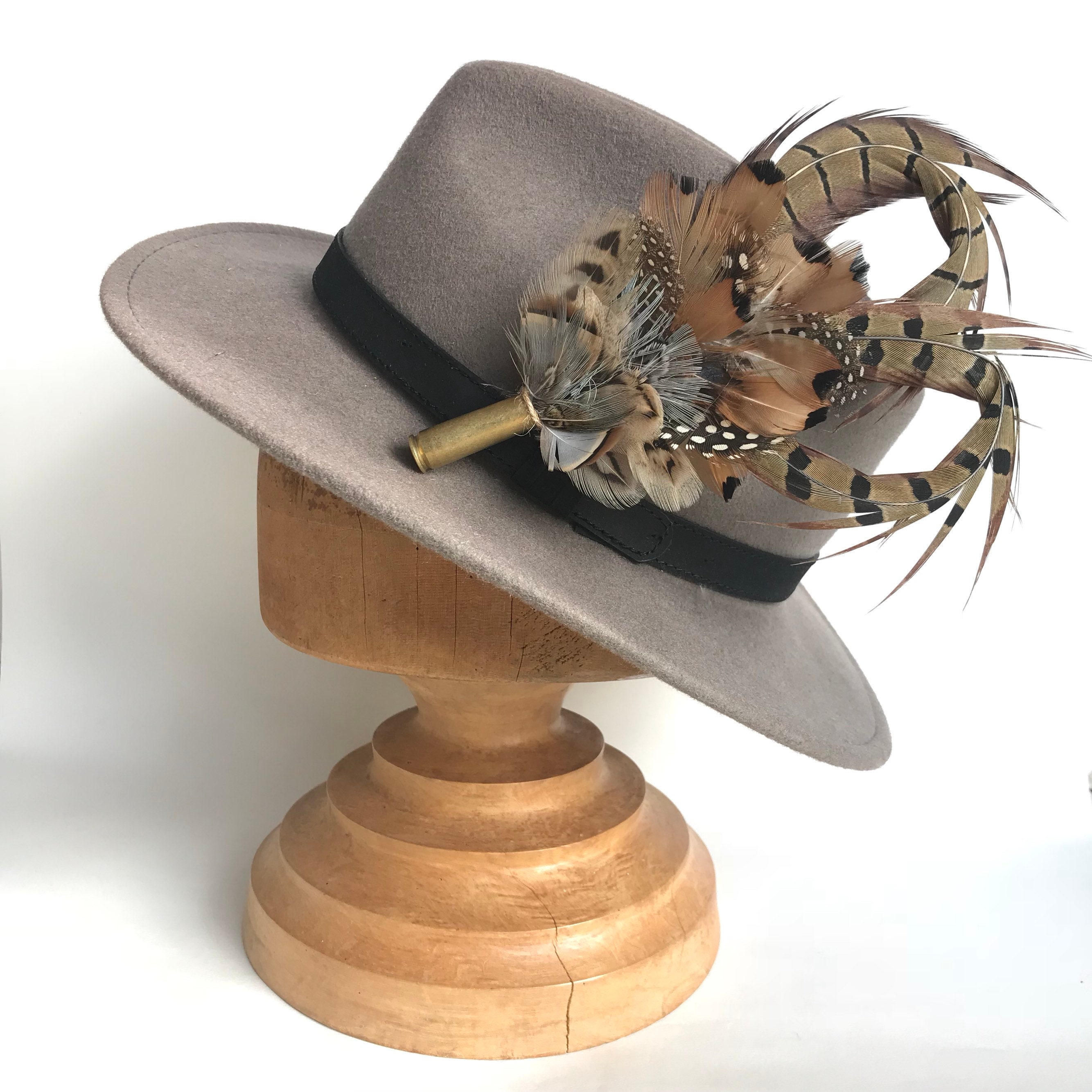 10 Pcs Hat Feathers for Fedora, Men/Women Cowboy Hat Pins