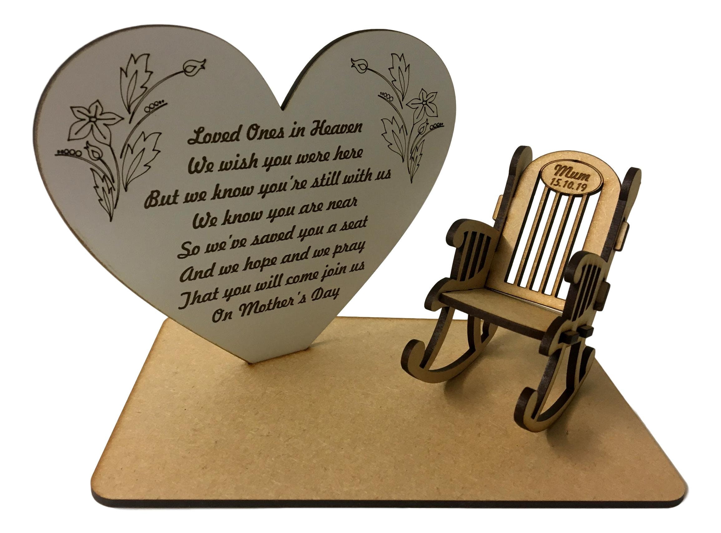 empty chair poem mom