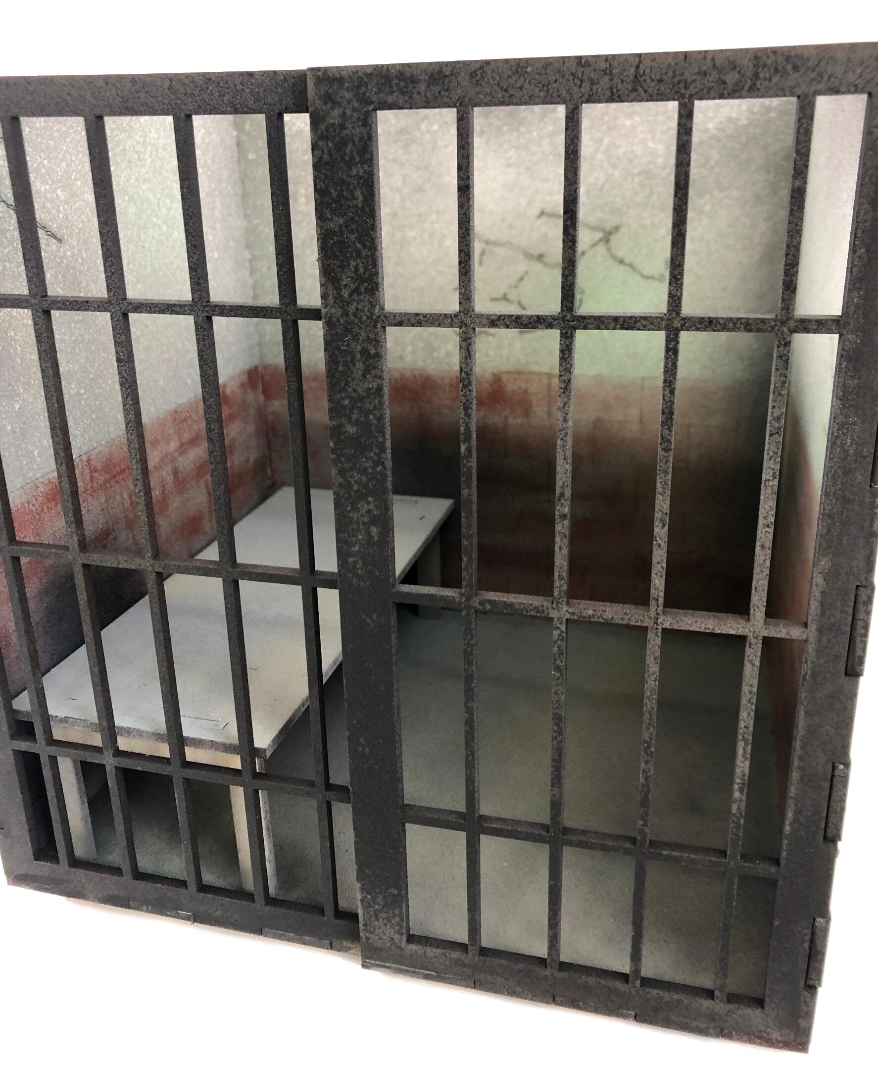 Jail/prison Cell 5/6/7 Action Figure Diorama Etsy UK