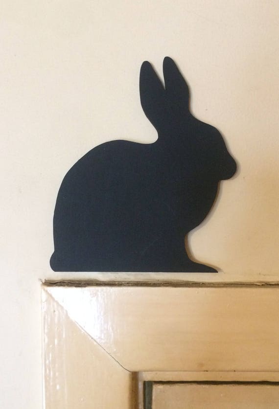 Rabbit Bunny Door Topper Wooden Door Frame Topper Decoration