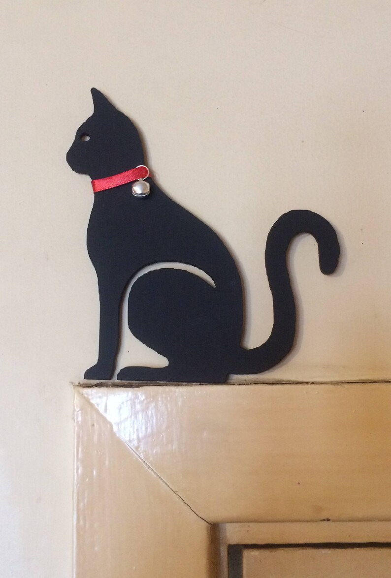Cat Door Topper Style 3 Wooden Door Frame Topper Decoration Etsy Canada