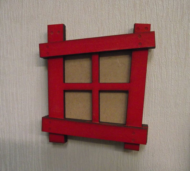 Large 3D Elf Door with Steps for wall mounting above the skirting board on the chimney breast or on the shelf