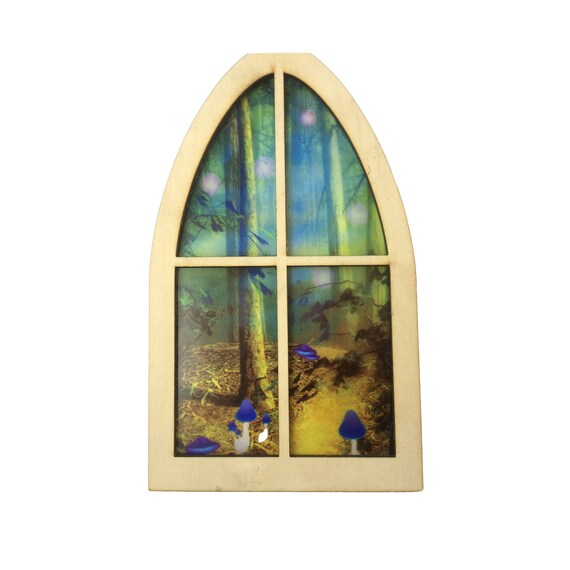 Secret Fairy Door Enchanted Stained Glass Chinese Dragon Fairy Window Secret Fairy Door Enchanted Stained Glass Chinese Dragon Fairy Window