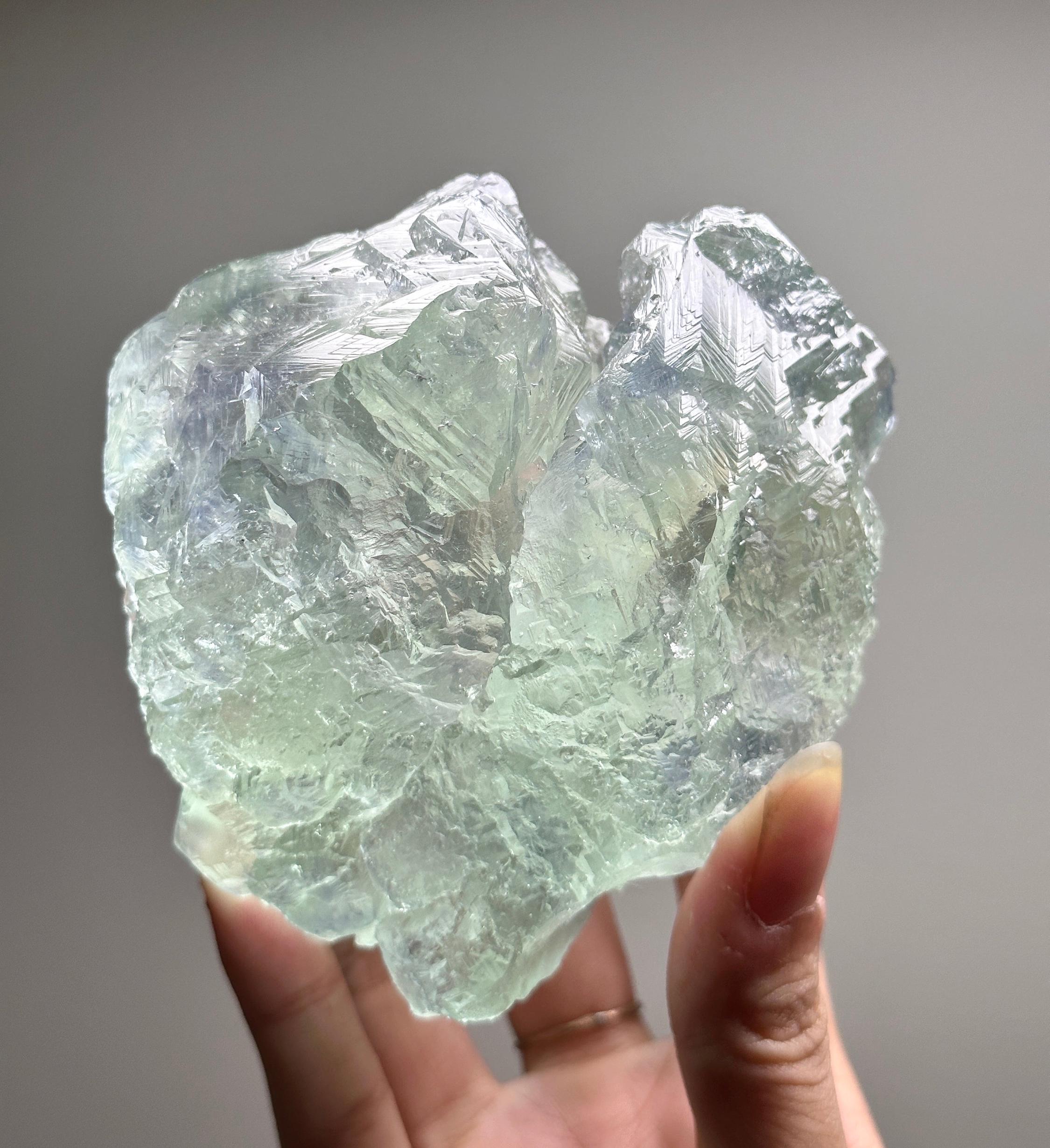 Etched Fluorite From Xia Yang Mine, Xia Yang City, Yongchun Co
