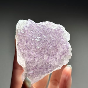 New find! Triangle Zoning Phantom Fluorite / Christmas tree fluorite Natural Raw Mineral Specimen from Dali, Yunnan, China