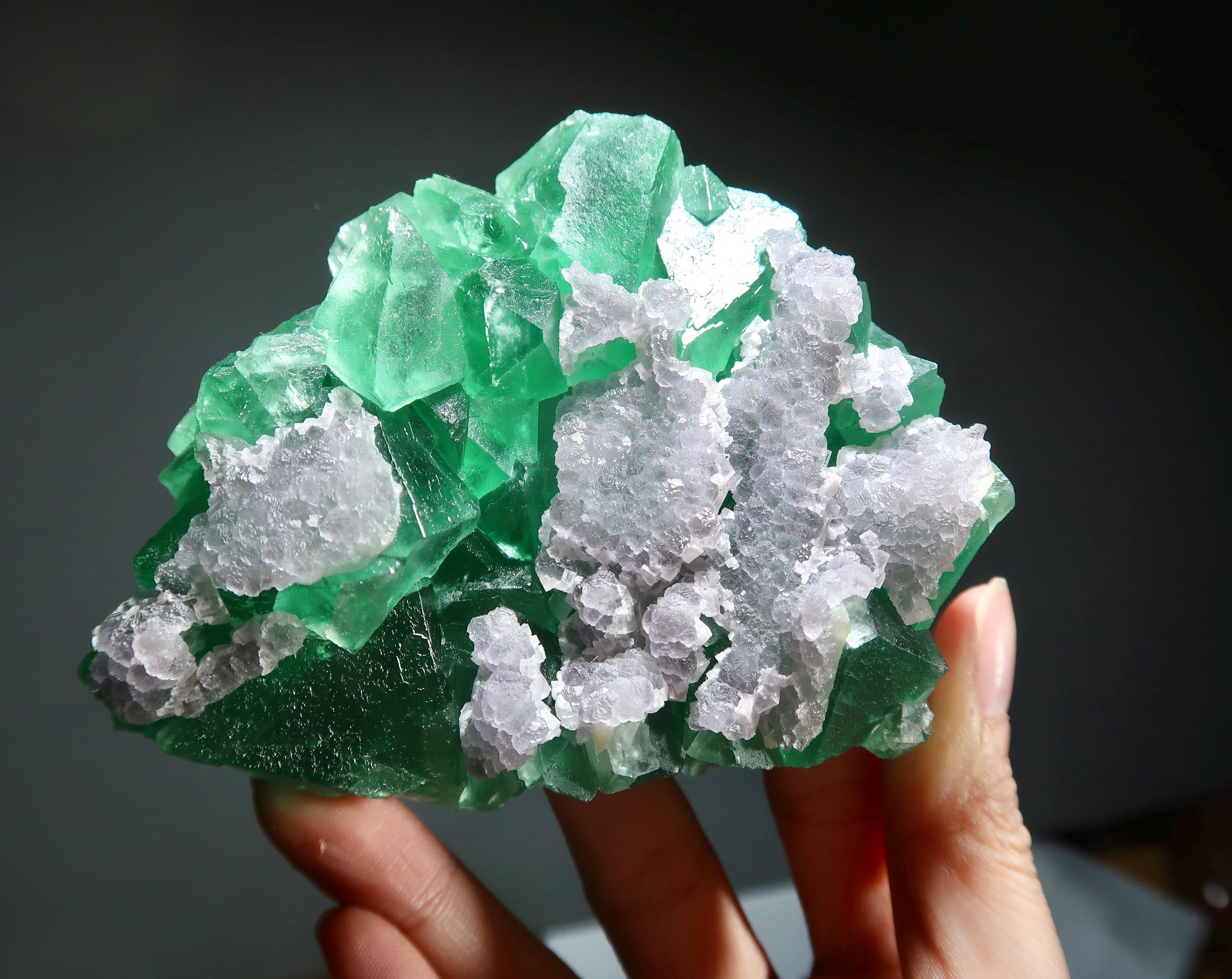 553 中国 Dean, Jiangxi 八面体 フローライト Dean Mine Fluorite - Etsy