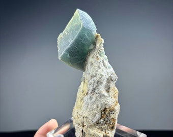 5 インチ モランディ フローライト、黄崗梁鉱山産、ケシケテン チー