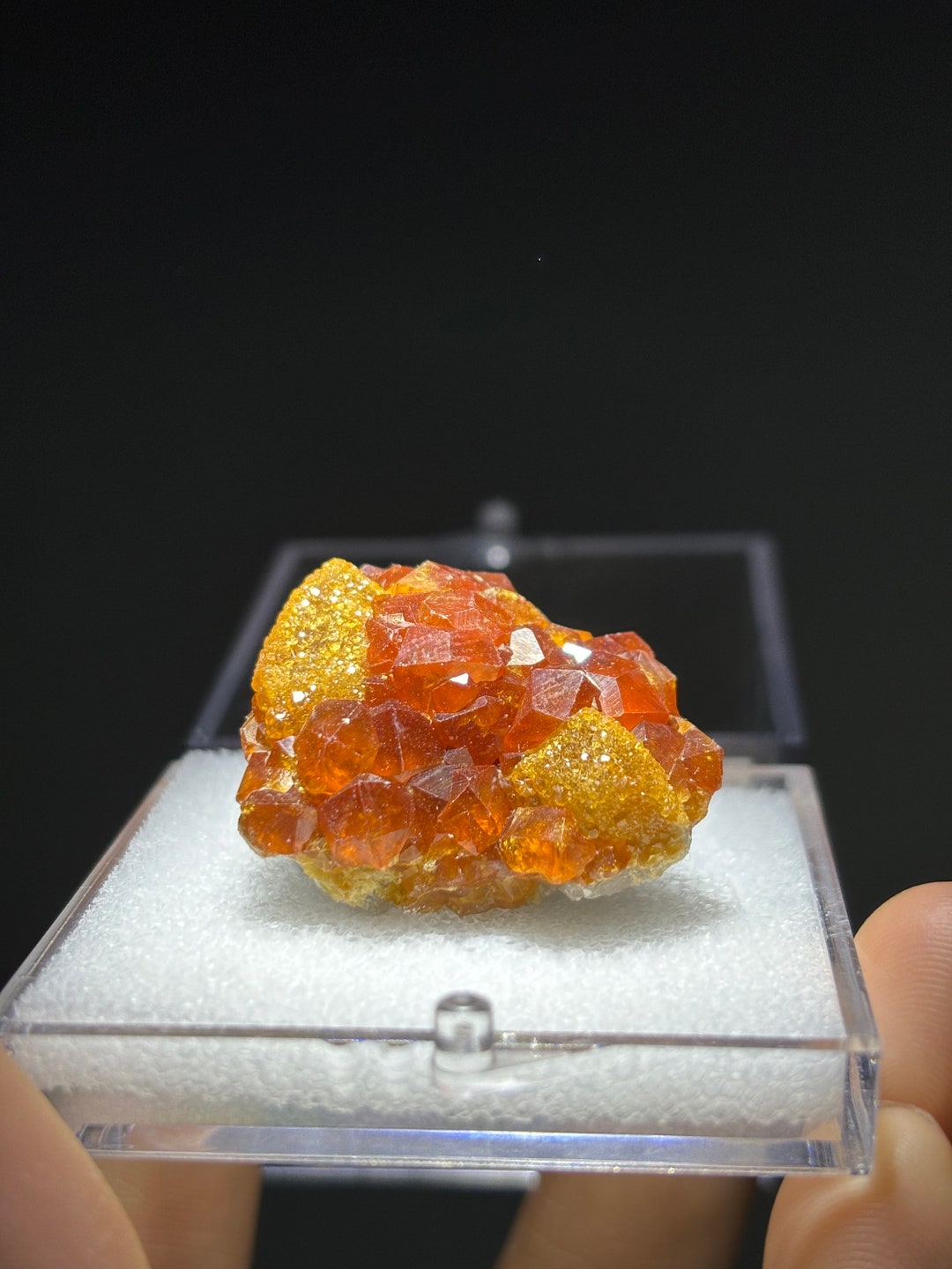 Spessartine Garnet from Fujian, China / Raw Mineral Specimen