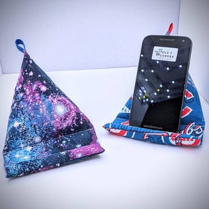 Phone/Tablet Pillow - Cloth stand - 100% washable - phone Stand - resting stand -ipad stand - kindle stand - Book Stand - Book Pillow