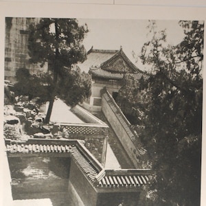 Vintage 3 Photogravures Beijing - Temple of Heaven and Summer Palace - 3 Vintage Photogravures 1950 - Vintage China Travel Posters