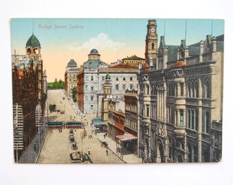 Carte Ancienne De L Australie Etsy France