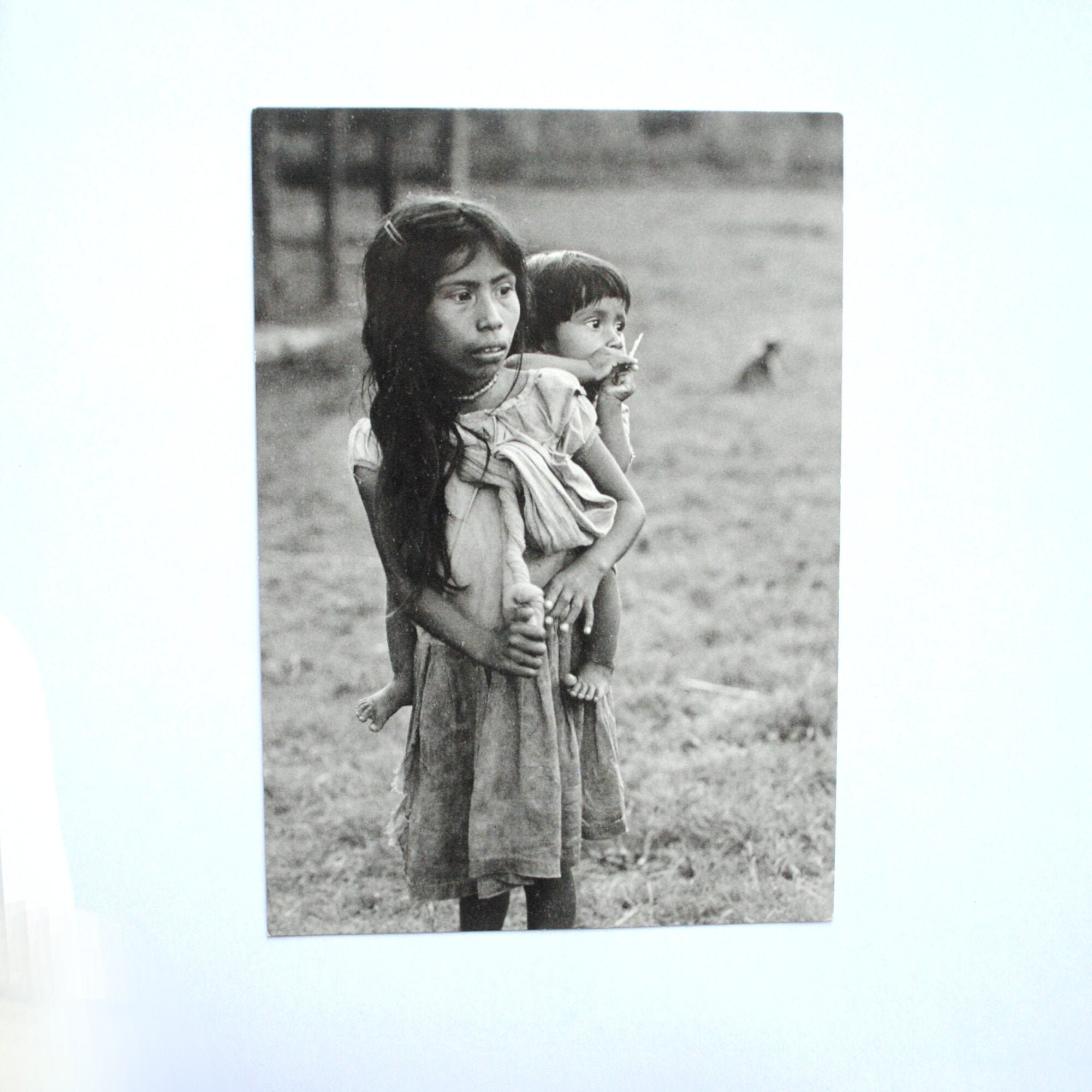 Mexique -Enfants Tojolabal - Mexico-Chiapas - Carte Postale Vintage-Photographe José Angel Rodriguez