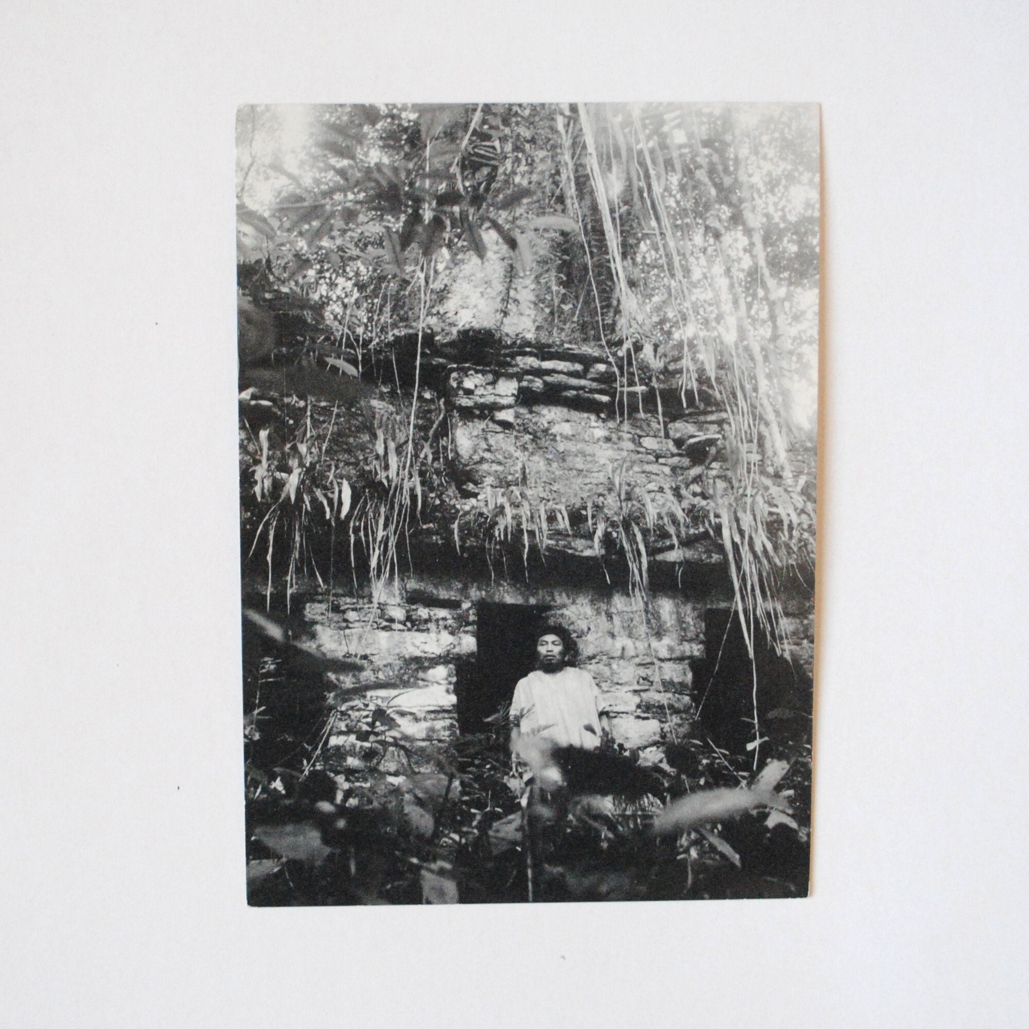 Ruines de Lacanha -Mexique -Mexico-Chiapas - Carte Postale Vintage Rare-Ref250