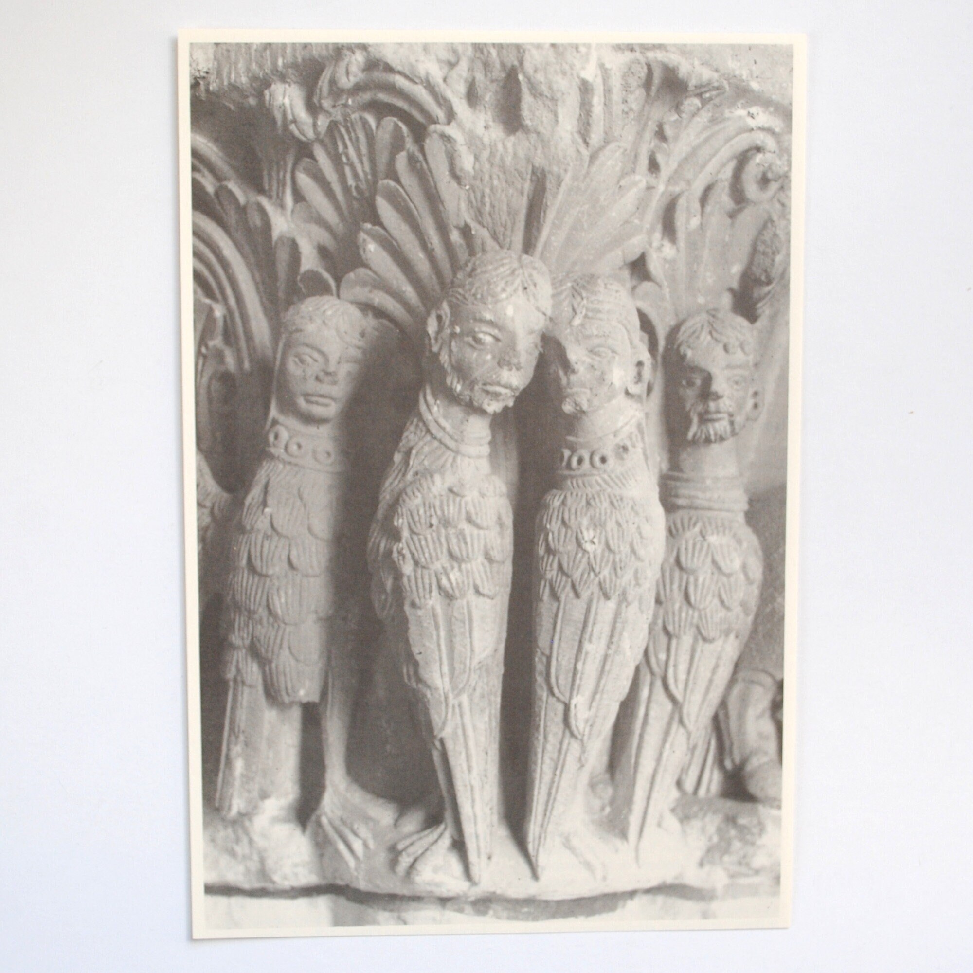 Bestiaire Médiéval Fantastique-6 Impressions Vintage-Animaux Fantastiques-Sirènes-Chimères -Reproduc