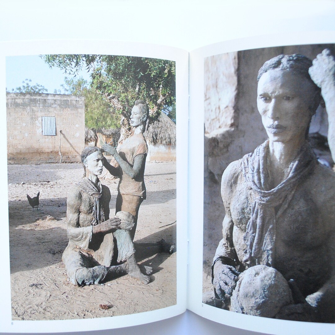 Rare / ousmane Sow Exhibition Catalog / Pont Des Arts Paris 1999